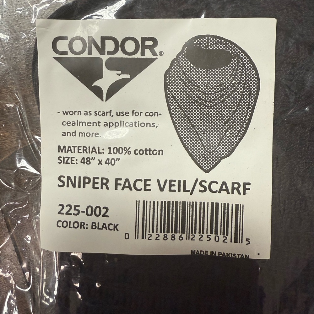 Condor Veil/Scarf - Picture 4 of 6